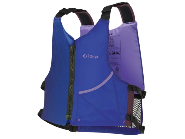 Onyx Universal Paddle PFD Life Jacket - Adult - Blue/Purple