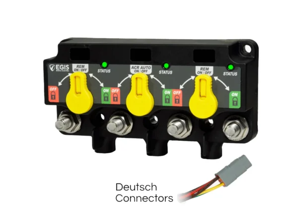 Egis XD Series Triple Flex 2 Relay-ACR-Relay w/Knobs & 3X DTM Connector