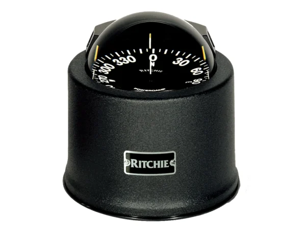 Ritchie SP-5-B GlobeMaster Compass - Pedestal Mount - Black - 5 Degree Card 12V