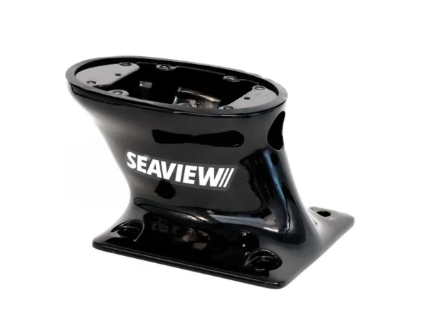 Seaview 5" Black Modular Mount - Forward Raked - 7"x7" Base Plate - Top Plate Required