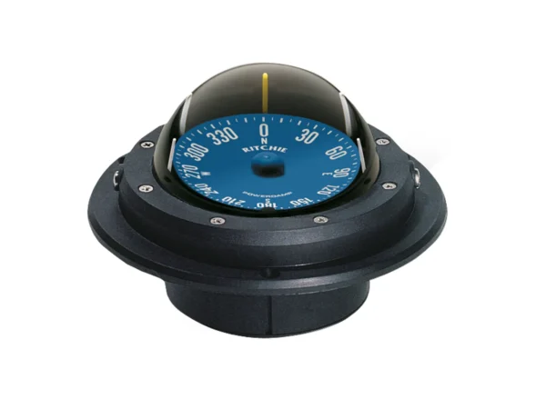 Ritchie RU-90 Voyager Compass - Flush Mount - Black