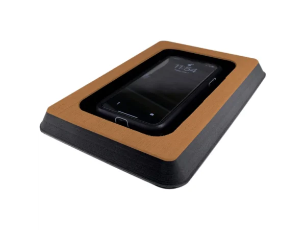 SeaDek Single Cell Phone Dash Pocket - Mocha/Black