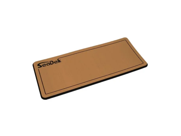 SeaDek 14” x 36" 20mm Dual Density Small Helm Pad w/SeaDek Logo - Brushed Texture - Mocha/Black (355.6mm x 914.4mm x 20mm)