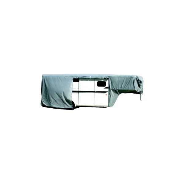 ADCO Gooseneck Horse Trailer Cover, Gray SFS Aquashed Top/Gray Polypropylene Sides