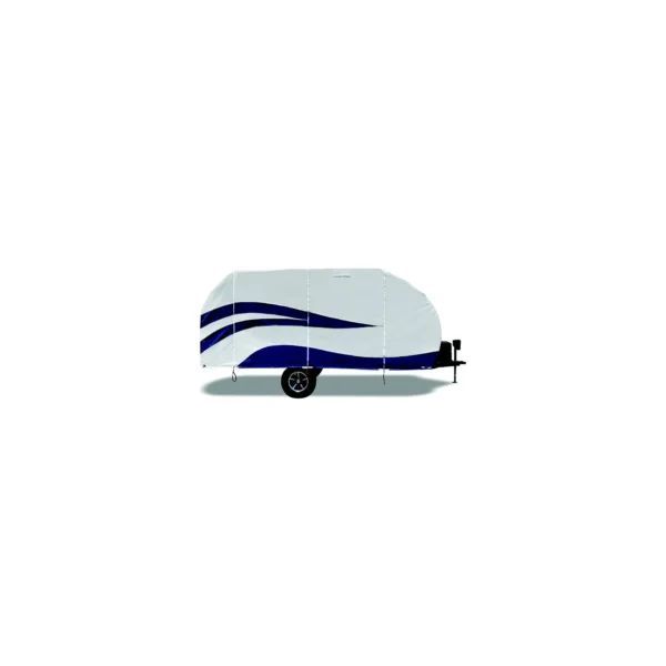 ADCO 94837 Travel Trailer Designer Series UV Hydro Cover, 16'1"-18'4" For R-Pods, Minnie Drop, MPGs, Little Guy Max - Image 2