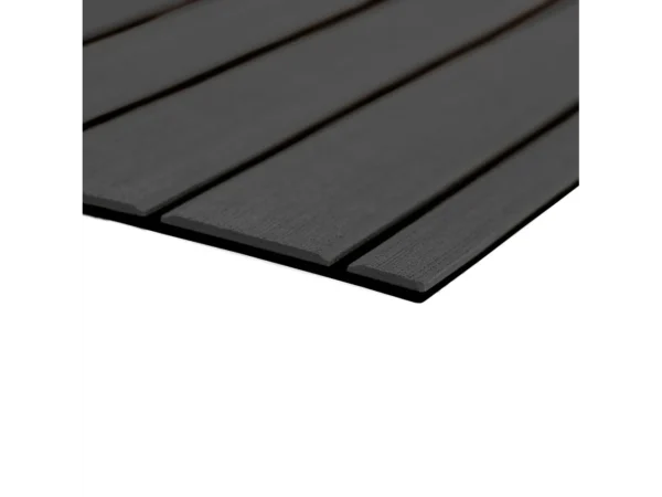 SeaDek 40" x 80" 6mm Teak Full Sheet - Brushed Texture - Dark Grey/Black (1016mm x 2032mm x 6mm)