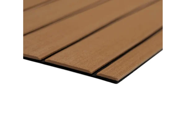 SeaDek 40" x 80" 6mm Teak Full Sheet - Brushed Texture - Brown/Black (1016mm x 2032mm x 6mm)