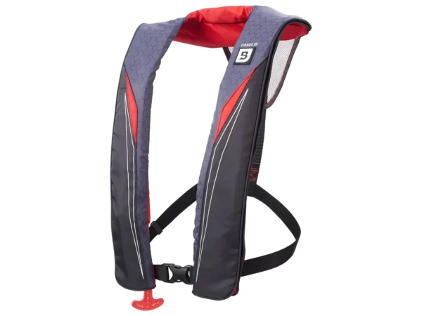 Bluestorm Cirrus 26 Auto/Manual Type V Inflatable PFD - Red