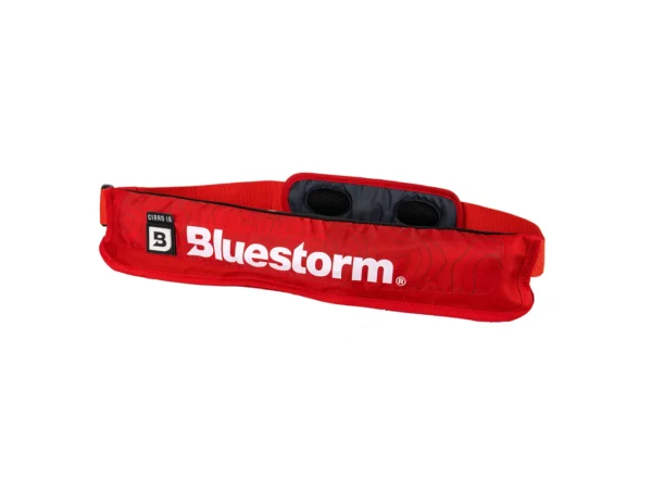 Bluestorm Cirro 16 Manual Inflatable Belt Pack - Nitro Red