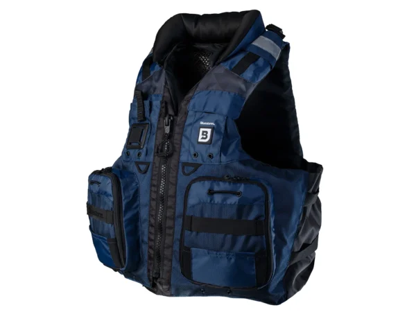 Bluestorm Classic Adult Fishing Life Jacket - Deep Blue - S/M