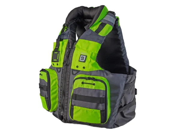 Bluestorm Classic Adult Fishing Life Jacket - Hi-Vis - L/XL