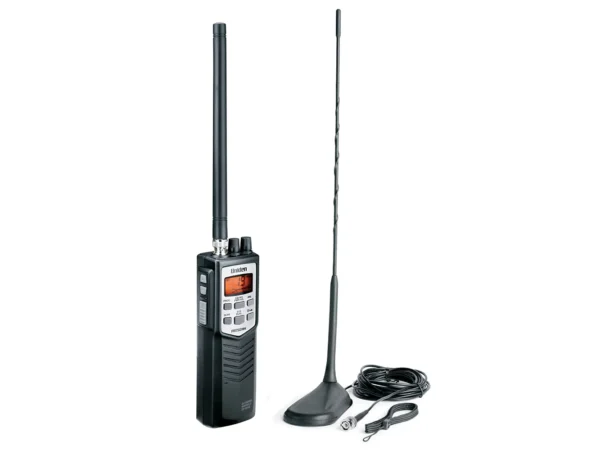 Uniden PRO501TK Handheld CB Radio w/High Gain Magnetic Mount Antenna