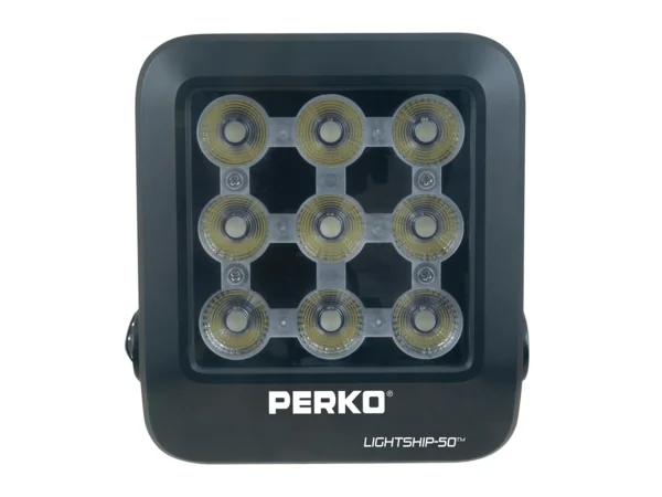 Perko Lightship 50 LED High Performance Spotlight - 12/24V - Black