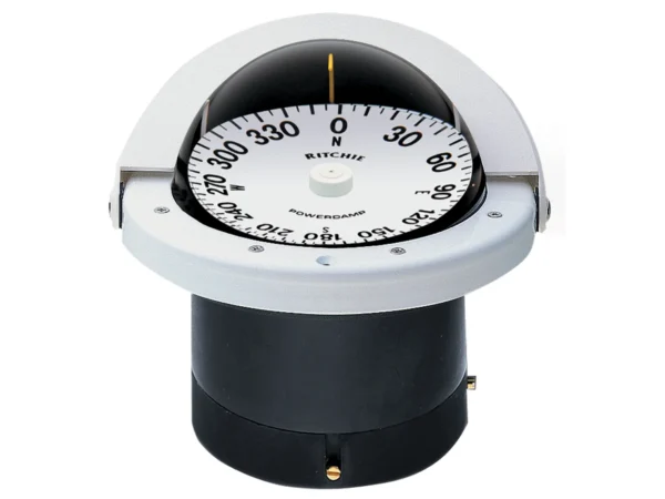 Ritchie FN-201W Navigator Compass - Flush Mount - White