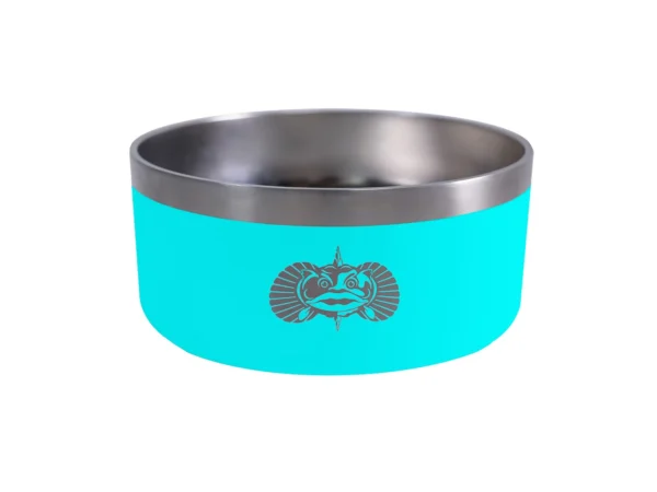 Toadfish Non-Tipping Dog Bowl - Teal