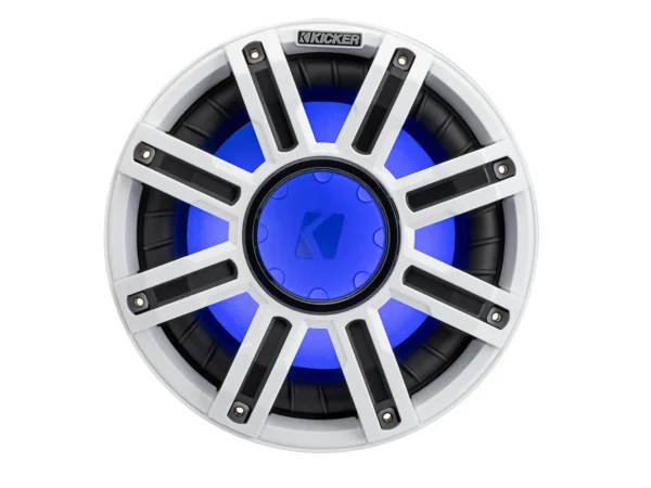 KICKER 10" Premium Marine Subwoofer Grille - White