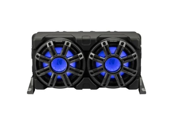 KICKER 10" Loaded Premium Marine Enclosure w/Passive Radiator - 4-Ohm