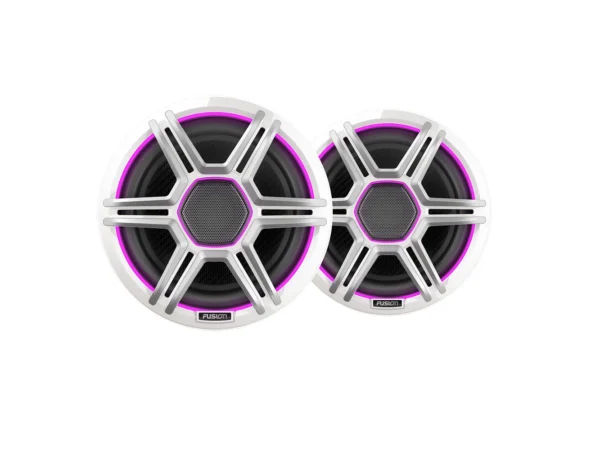 Fusion Apollo™ 7.7" LED Marine Speakers w/Sports White Grille