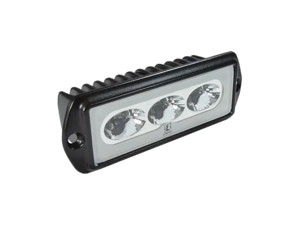 Lumitec CapriLT Flush Mount LED Flood Light - White Non-Dimming - Black Housing
