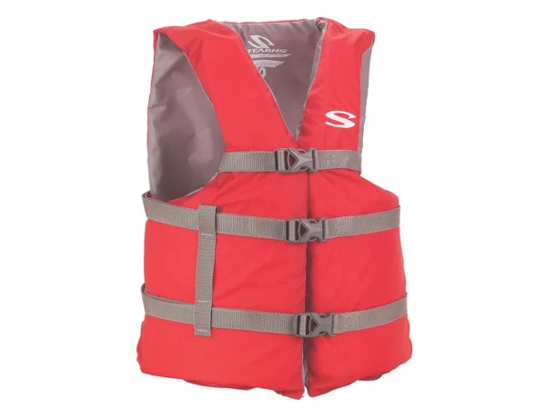 Stearns PFD 2001 Adult Boat Oversized Red Display f/Adults