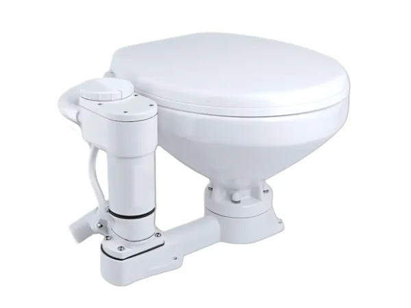 Commodore Electric Marine Toilet - Twist Flush - Regular Size