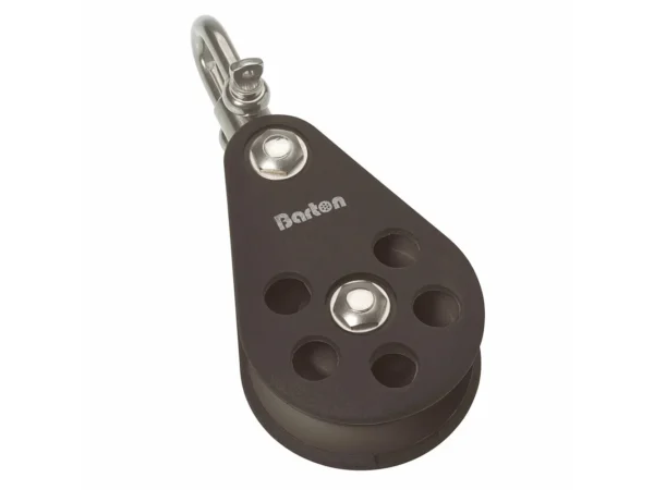 Barton Size 7 70mm Plain Bearing Pulley Block Single Swivel