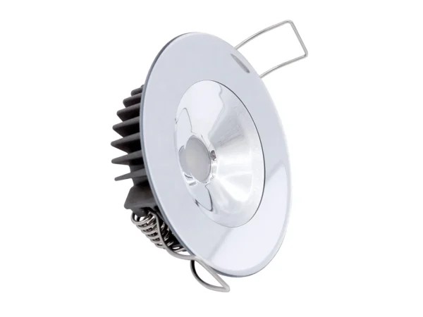 Lumitec Illusion Flush Mount LED Down Light - Spectrum RGBW - Cool White - Mirrored Housing