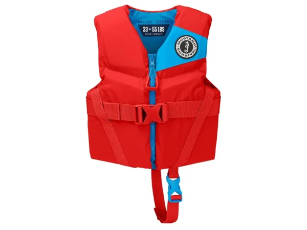 Mustang Child Rev Foam Life Vest - Imperial Red