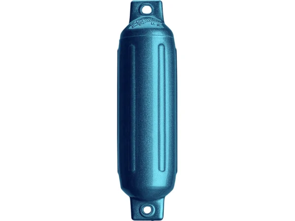 Polyform G-1 Twin Eye Fender 3.5" x 12.8" - Metallic Blue