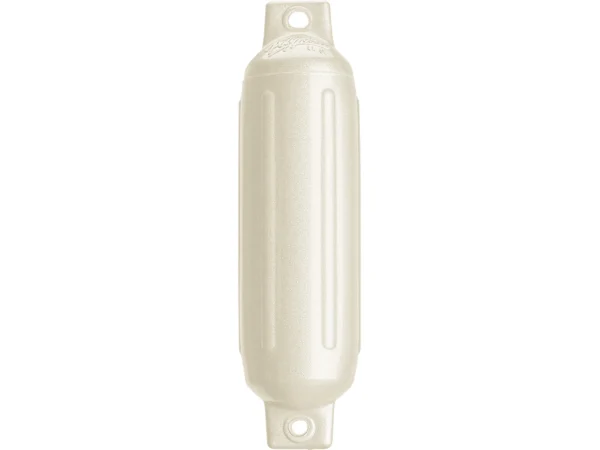 Polyform G-1 Twin Eye Fender 3.5" x 12.8" - Metallic White