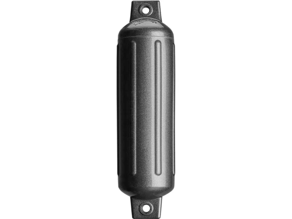 Polyform G-2 Twin Eye Fender 4.5" x 15.5" - Metallic Graphite