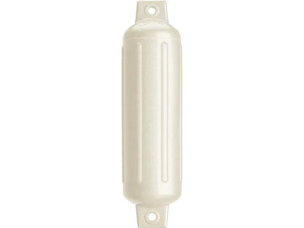 Polyform G-2 Twin Eye Fender 4.5" x 15.5" - Metallic White