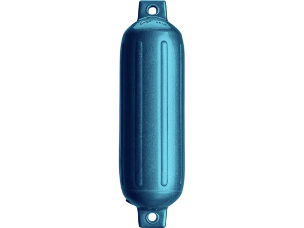 Polyform G-3 Twin Eye Fender 5.5" x 19" - Metallic Blue