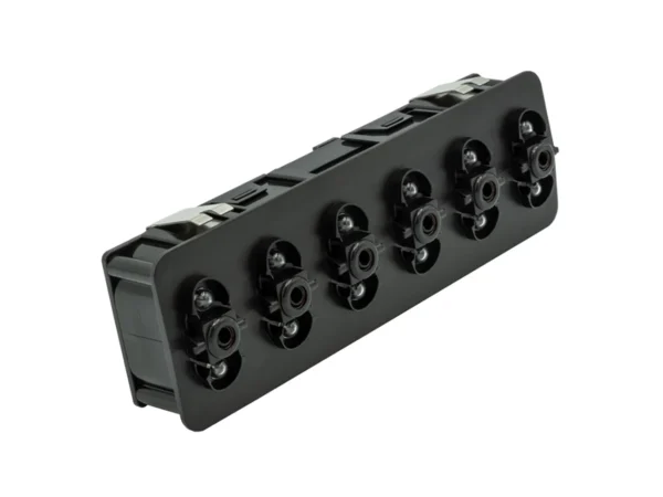 Maretron VMM6 Contura® Series Digital Switch Module, 6 Rocker - No Actuators w/Right Switch 3-Position & Blue LEDs