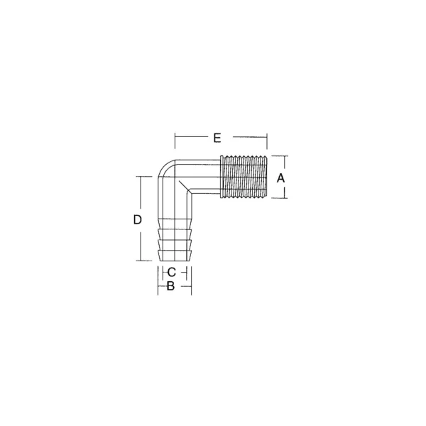 Forespar Marelon Female Elbow