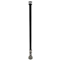 Seaview 36" Manually Folding Light Post w/316 Stainless Steel Base & LTBLED12C5 Navigation Light - Black