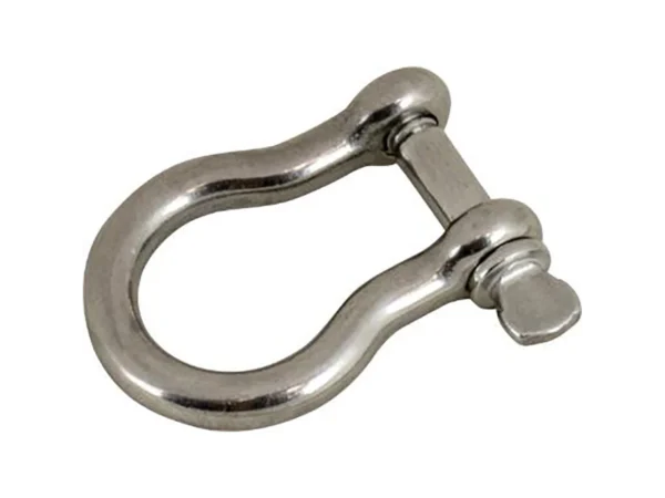Sea-Dog Bow Shackle - 7/8" Diameter, 1" Opening, 316 Cast Stainless Steel