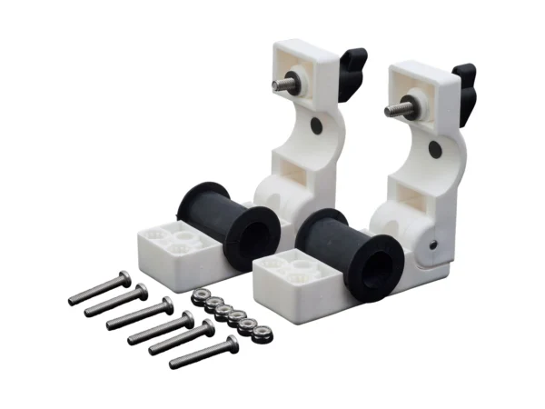 Sea-Dog Removable Round Rail Mount Clamps - Injection Molded Nylon/EDPM/Stainless Steel