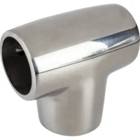 Sea-Dog Handrail Tees - 90 Degree - 1" - Investment Cast 316 Stainless Steel