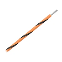Pacer 14 AWG Gauge Striped Marine Wire 500' Spool - Orange w/Black Stripe