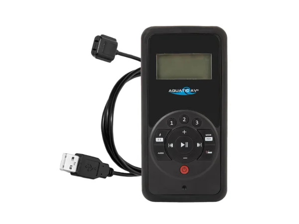 Aquativ AV RF6 Wireless Remote Control + Charging Cradle