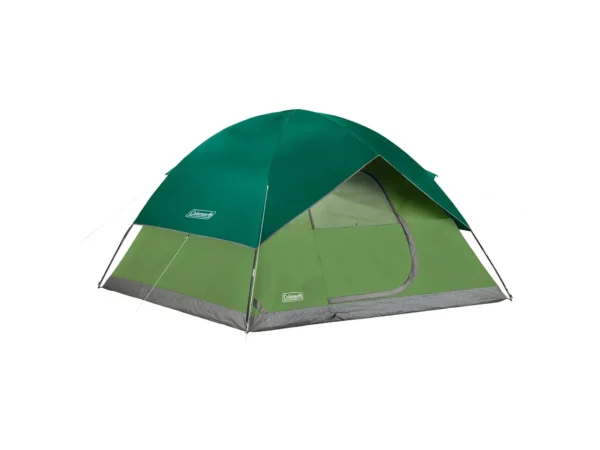 Coleman Sundome 6-Person Camping Tent - Spruce Green