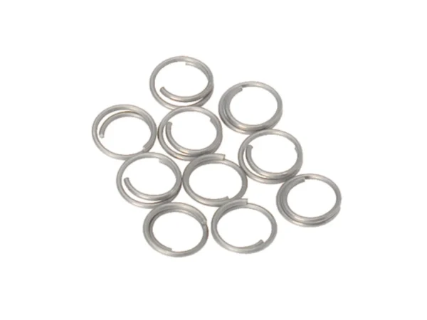Barton Stainless Steel Split Rings - 10mm - 10-Pack