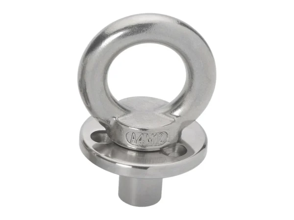 Barton Deck Plate w/Fixing & Eye w/Blanking Plug - M12 Eye