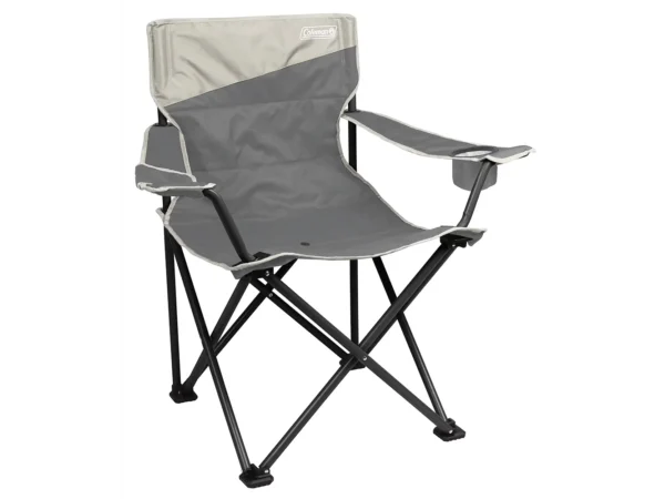 Coleman Big & Tall Quad Camping Chair - Grey