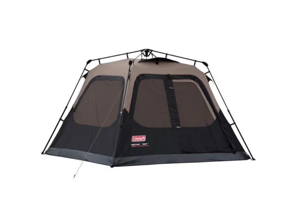 Coleman 4-Person Cabin Camping Tent w/Instant Setup - Black