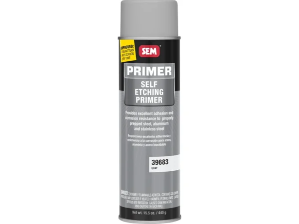 SEM Self Etching Primer - 20oz Aerosol Can - Grey
