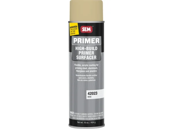 SEM High-Build Primer Surfacer - 20oz Aerosol Can - Beige