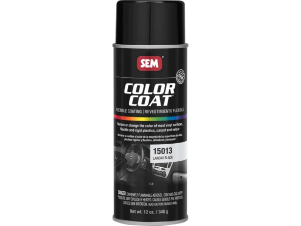 SEM Color Coat™ - 16oz Aerosol Can - Landau Black