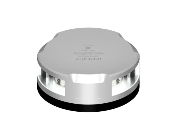 Lopolight 360-Degree Anchor Light - 2nm - Silver Housing w/FB Base - 2.5M Cable